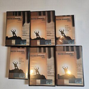 Nutrition for Life Master Developer Series Vol 5-10 VHS Cassette Set w Books NEW